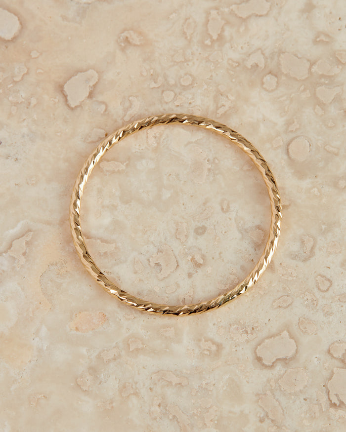 The Petite Etched Band