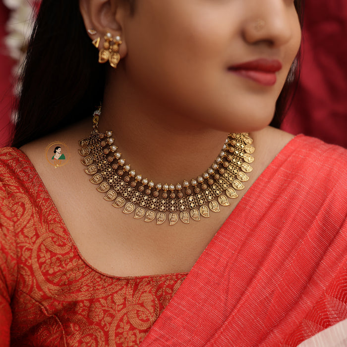 Traditional Antique Mango Necklace Set