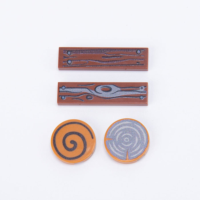 Tree Grain Pattern Building Blocks Part Set - LesDiy -