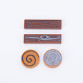Tree Grain Pattern Building Blocks Part Set - LesDiy -