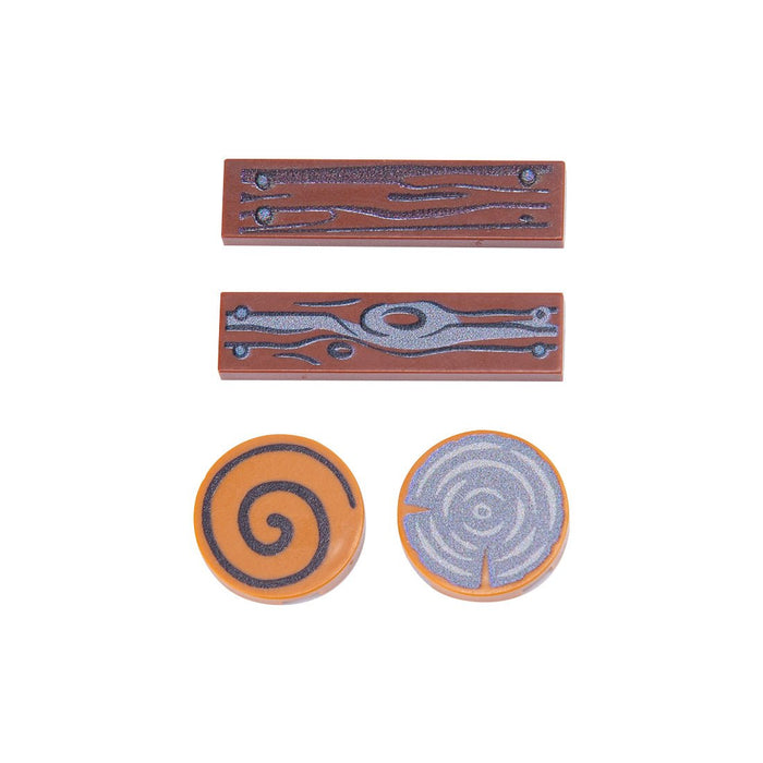 Tree Grain Pattern Building Blocks Part Set - LesDiy -
