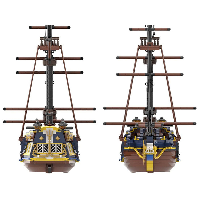 Triton Warship Building Blocks - LesDiy - Building Blocks -