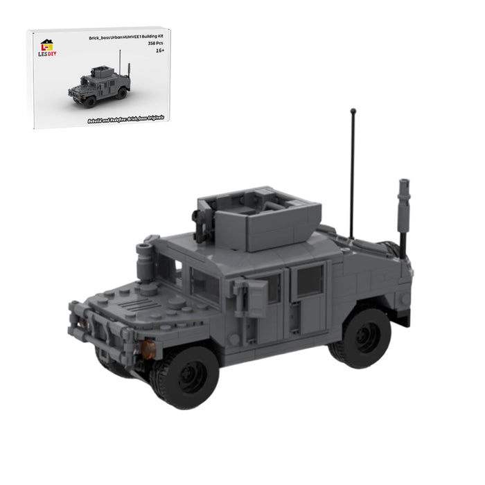 Urban HUMVEE 1 Modern Military Vehicle Building Blocks-LesDiy-Building Blocks-