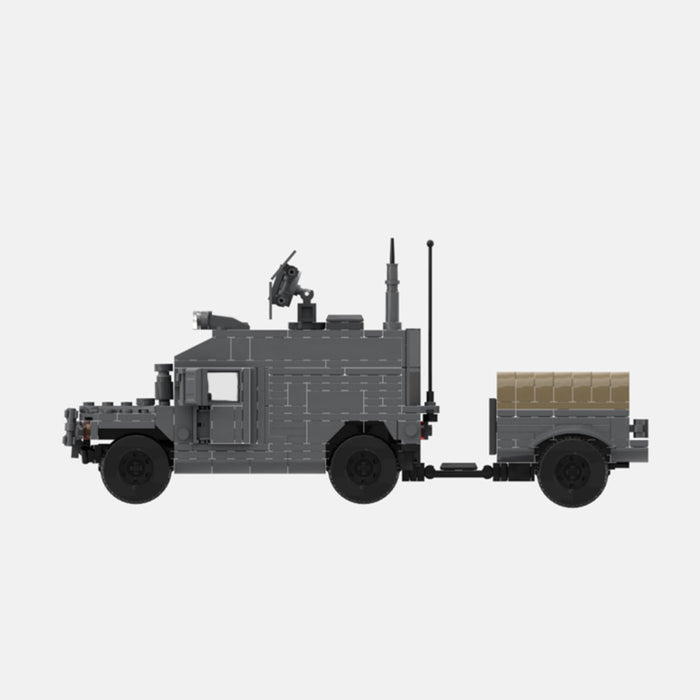 Urban HUMVEE 10 Modern Military Vehicle Building Blocks-LesDiy-Building Blocks-