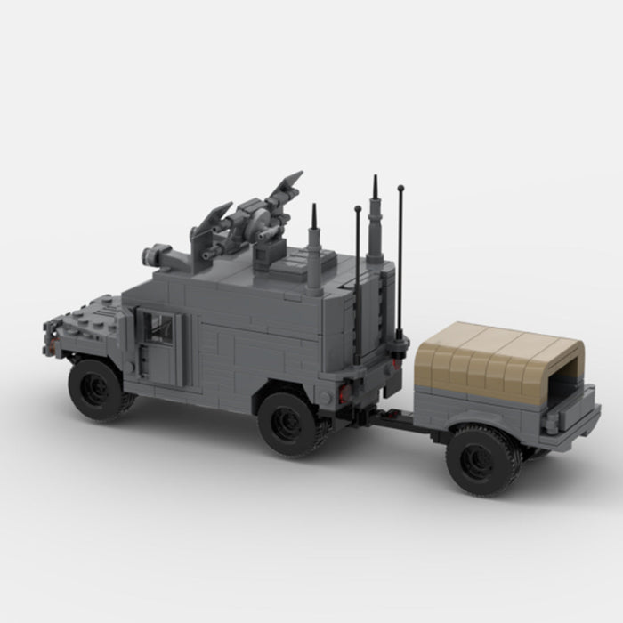 Urban HUMVEE 10 Modern Military Vehicle Building Blocks-LesDiy-Building Blocks-