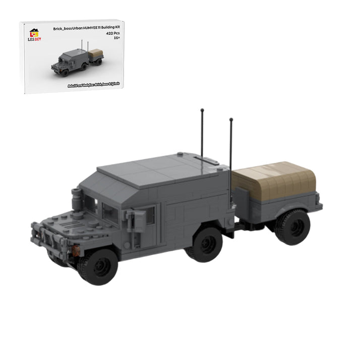 Urban HUMVEE 11 Modern Military Vehicle Building Blocks-LesDiy-Building Blocks-