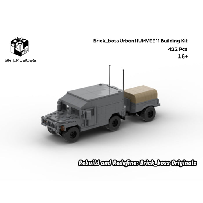 Urban HUMVEE 11 Modern Military Vehicle Building Blocks-LesDiy-Building Blocks-