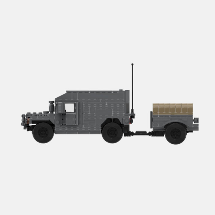 Urban HUMVEE 11 Modern Military Vehicle Building Blocks-LesDiy-Building Blocks-