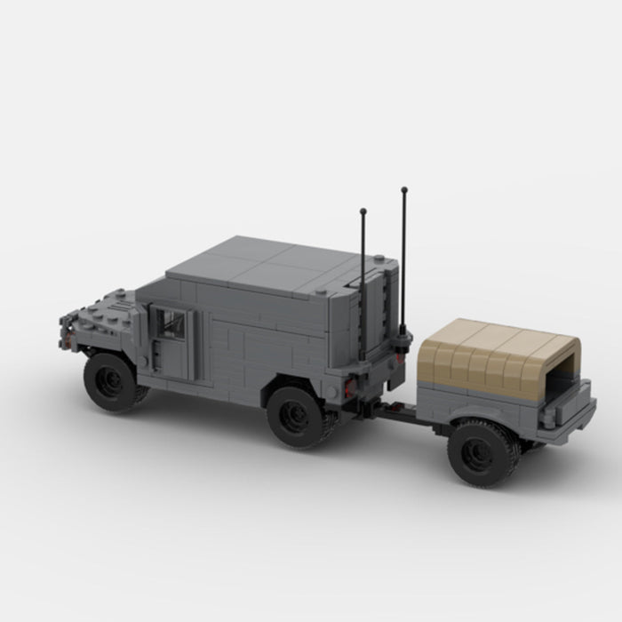 Urban HUMVEE 11 Modern Military Vehicle Building Blocks-LesDiy-Building Blocks-