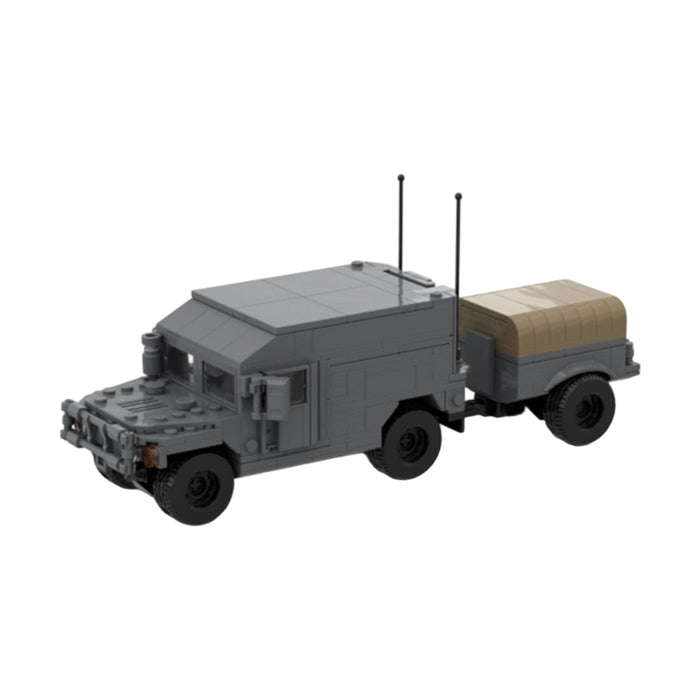 Urban HUMVEE 11 Modern Military Vehicle Building Blocks-LesDiy-Building Blocks-