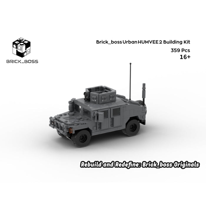 Urban HUMVEE 2 Modern Military Vehicle Building Blocks-LesDiy-Building Blocks-