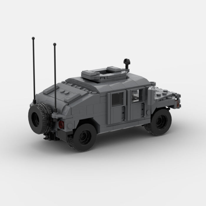 Urban HUMVEE 4 Modern Military Vehicle Building Blocks-LesDiy-Building Blocks-