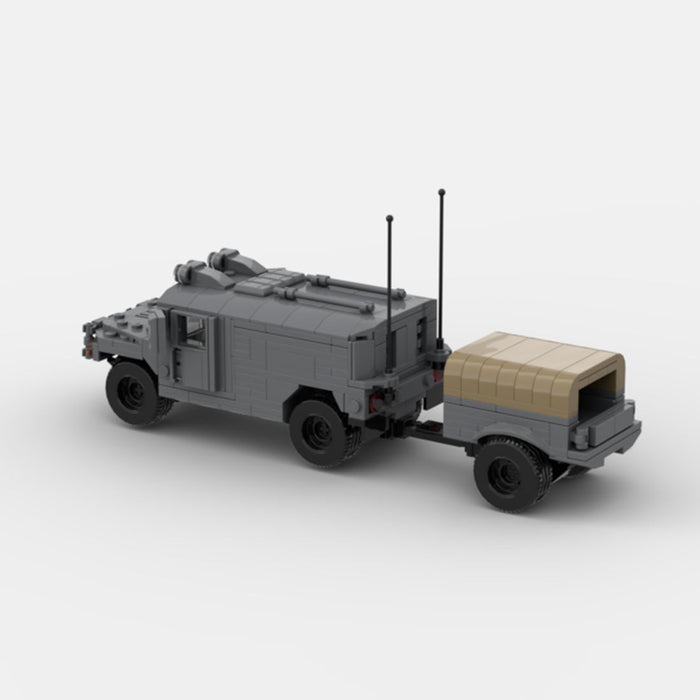 Urban HUMVEE 8 Modern Military Vehicle Building Blocks-LesDiy-Building Blocks-