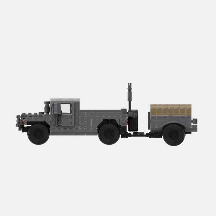 Urban HUMVEE 9 Modern Military Vehicle Building Blocks-LesDiy-Building Blocks-