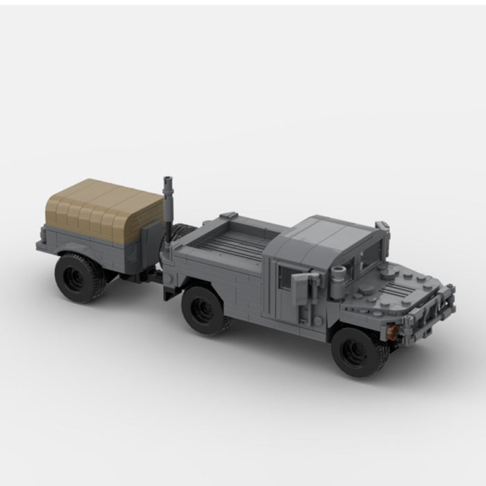 Urban HUMVEE 9 Modern Military Vehicle Building Blocks-LesDiy-Building Blocks-