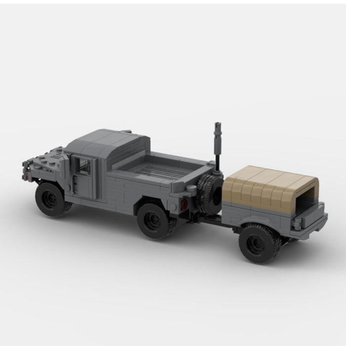 Urban HUMVEE 9 Modern Military Vehicle Building Blocks-LesDiy-Building Blocks-