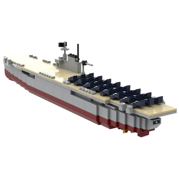 USS Enterprise CV - 6 World War II Large - Scale Aircraft Carrier - LesDiy - Locomotive -