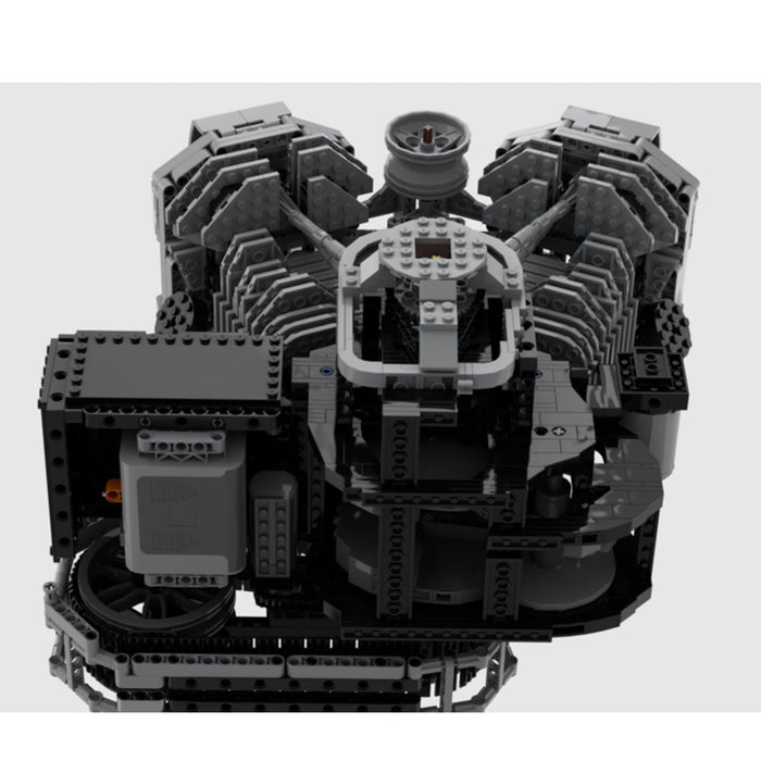 V - Twin OHV 8 - Valve Four - Stroke High - Speed Engine (US Warehouse) - LesDiy - Building Blocks -