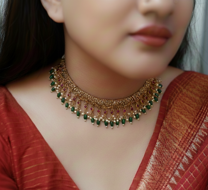 Vintage Guttapusalu Choker