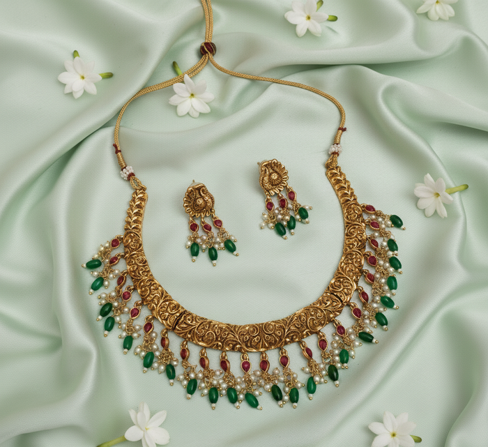 Vintage Guttapusalu Choker