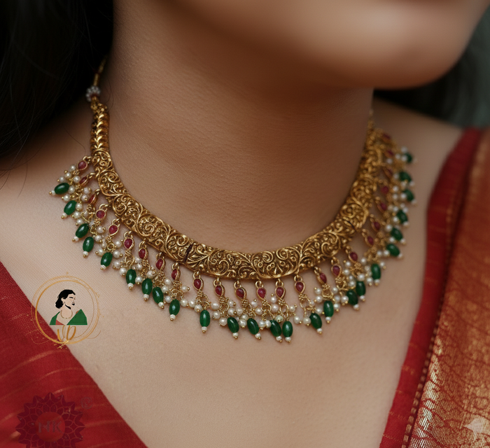 Vintage Guttapusalu Choker