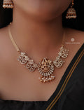 White Stone Mango Temple Necklace