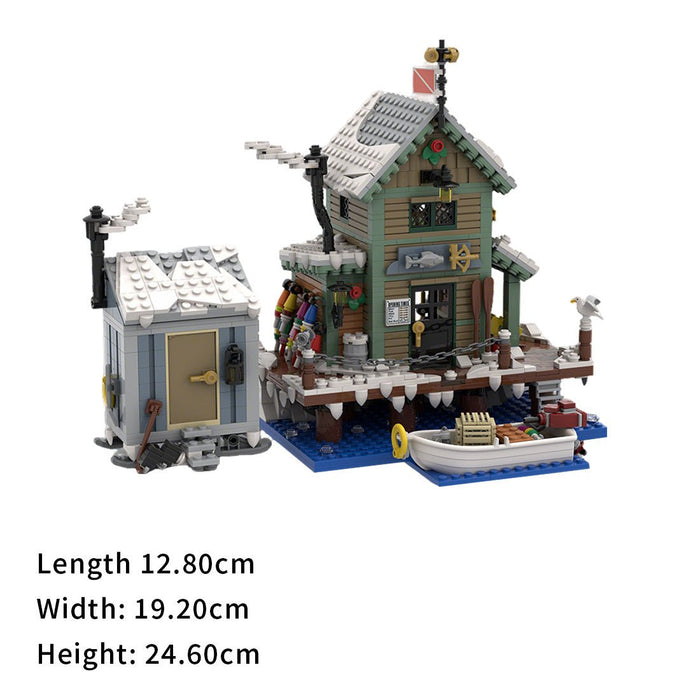 Winter Fish and Supply Building Blocks - LesDiy - MOC -