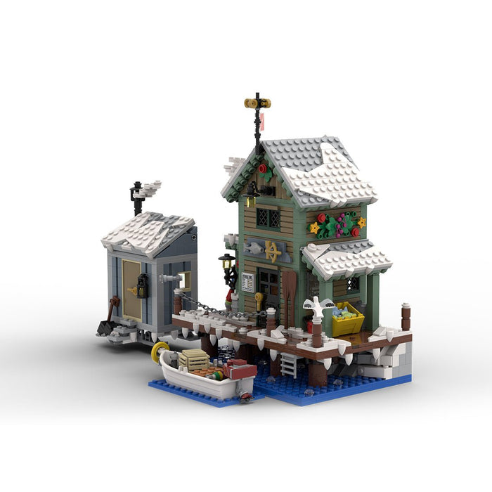 Winter Fish and Supply Building Blocks - LesDiy - MOC -