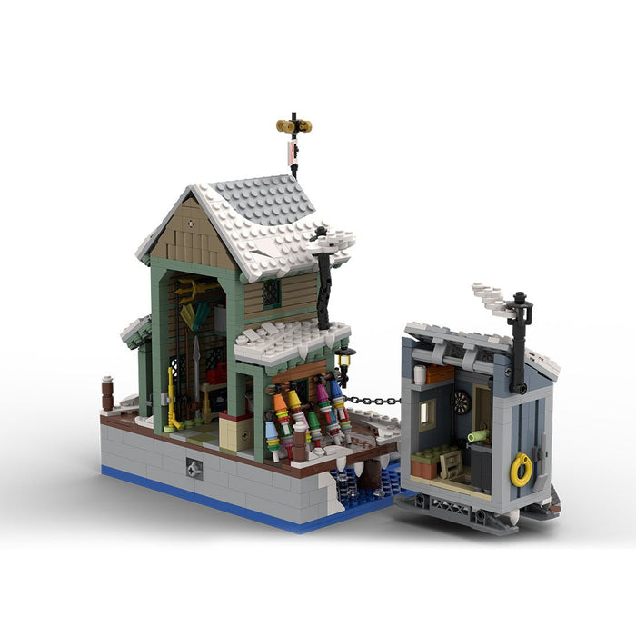 Winter Fish and Supply Building Blocks - LesDiy - MOC -