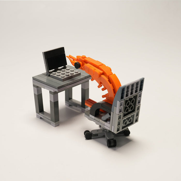 Working Shrimp Man Building Blocks - LesDiy -