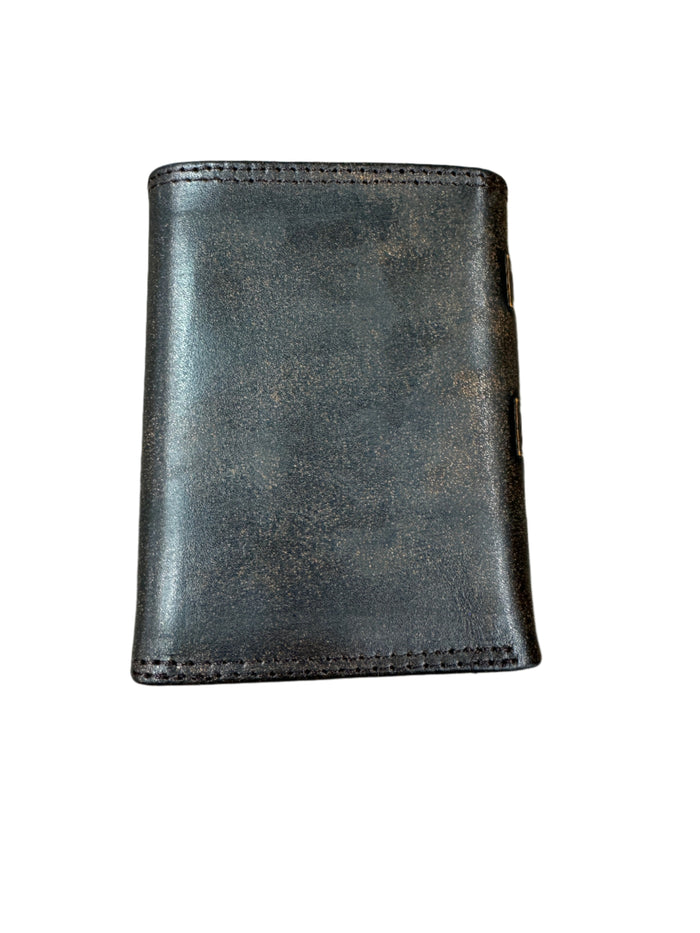 Zepplin Burnished Tri-fold Wallet